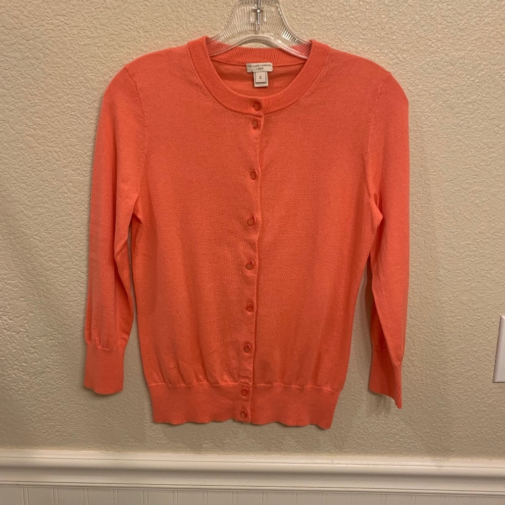 J Crew The Clare Cardigan Pink Size S